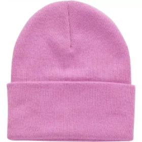 Berretto in maglia con toppa tono su tono per bambini (neonati, bambini piccoli, bambini, ragazzi)