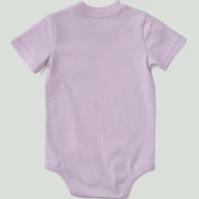 Body con tasca a manicotti corti per bambini (neonati)
