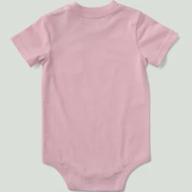 Body con tasca a manicotti corti per bambini (neonati)