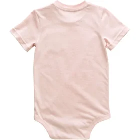 Body con tasca a manicotti corti per bambini (neonati)
