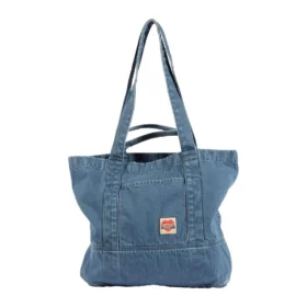 Borsa tote in denim da 18 L