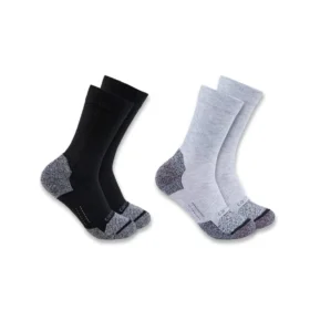 Calzini da donna Carhartt Force® in misto sintetico di peso medio, 2 paia