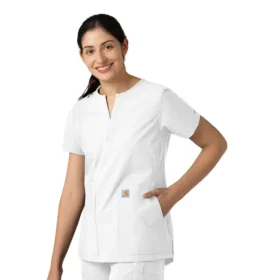 Camice da lavoro a tunica con scollo a V Force Essentials da donna