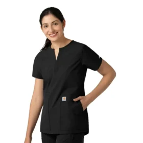 Camice da lavoro a tunica con scollo a V Force Essentials da donna