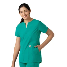 Camice da lavoro a tunica con scollo a V Force Essentials da donna
