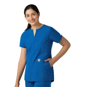 Camice da lavoro a tunica con scollo a V Force Essentials da donna