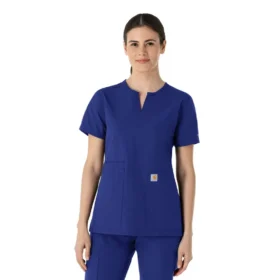Camice da lavoro a tunica con scollo a V Force Essentials da donna