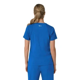 Camice da lavoro da donna Force Cross-Flex con pannello elasticizzato e scollo a V