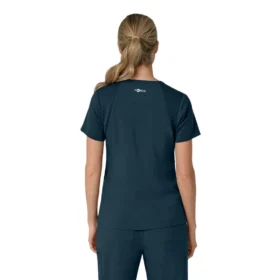 Camice da lavoro da donna Force Cross-Flex con pannello elasticizzato e scollo a V