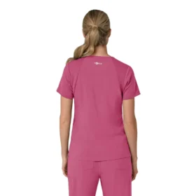 Camice da lavoro da donna Force Cross-Flex con pannello elasticizzato e scollo a V