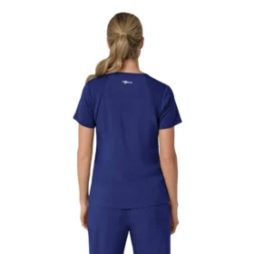 Camice da lavoro da donna Force Cross-Flex con pannello elasticizzato e scollo a V