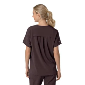 Camice da lavoro da donna Force Cross-Flex con scollo a V oversize