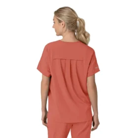 Camice da lavoro da donna Force Cross-Flex con scollo a V oversize