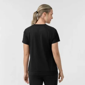 Camice da lavoro da donna Force Cross-Flex in maglia a girocollo