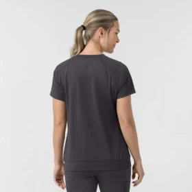 Camice da lavoro da donna Force Cross-Flex in maglia a girocollo