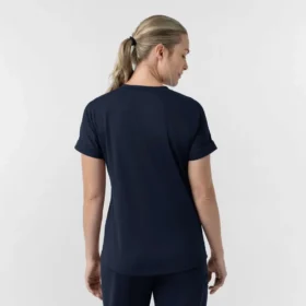 Camice da lavoro da donna Force Cross-Flex in maglia con scollo a V