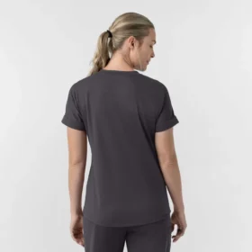 Camice da lavoro da donna Force Cross-Flex in maglia con scollo a V