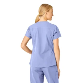 Camice da lavoro da donna Force Essentials con scollo a V