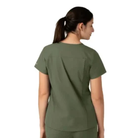 Camice da lavoro da donna Force Essentials con scollo a V
