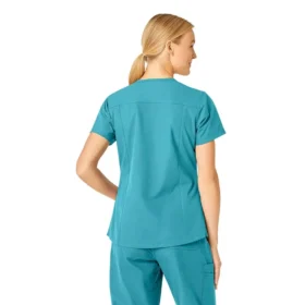 Camice da lavoro da donna Force Essentials con scollo a V