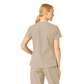 Camice da lavoro da donna Force Essentials con scollo a V