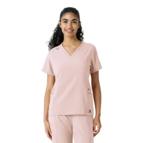Camice da lavoro Force Cross-Flex con inserti in maglia da donna