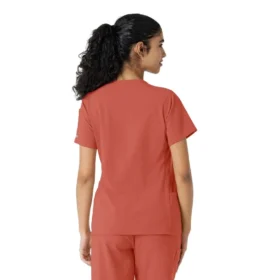 Camice da lavoro Force Cross-Flex con inserti in maglia da donna