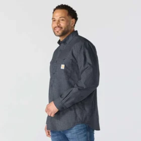 Camicia a quadri a maniche lunghe Fr Force Sun Defender™ da uomo – Camicie con protezione solare