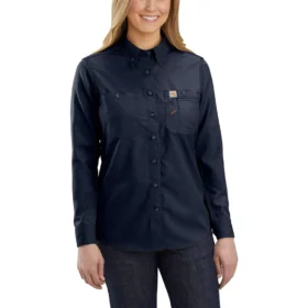 Camicia da donna Force a maniche lunghe con vestibilità comoda Sun Defender™ - Camicie con protezione solare
