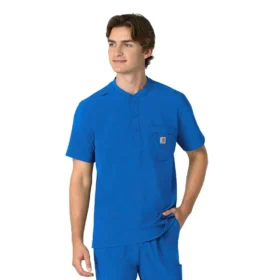 Camicia da lavoro Henley da uomo Force Cross-Flex