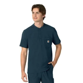 Camicia da lavoro Henley da uomo Force Cross-Flex