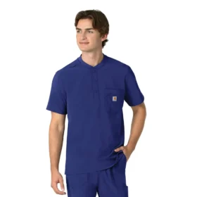 Camicia da lavoro Henley da uomo Force Cross-Flex