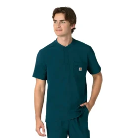Camicia da lavoro Henley da uomo Force Cross-Flex