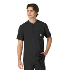 Camicia da lavoro Henley da uomo Force Cross-Flex
