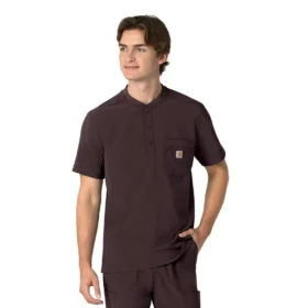 Camicia da lavoro Henley da uomo Force Cross-Flex