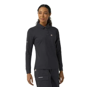 Camicia da lavoro polo da donna Rugged Flex® Rscu a maniche lunghe, pesante