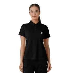 Camicia da lavoro polo da donna Rugged Flex® Rscu leggera a maniche corte
