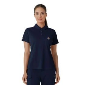 Camicia da lavoro polo da donna Rugged Flex® Rscu leggera a maniche corte