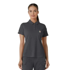 Camicia da lavoro polo da donna Rugged Flex® Rscu leggera a maniche corte