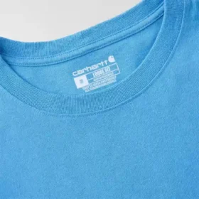 Camicia da uomo Dearborn a maniche lunghe, vestibilità ampia, tessuto pesante, con logo