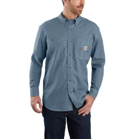 Camicia da uomo FR Force Sun Defender™ a maniche lunghe e vestibilità ampia - Camicie con protezione solare