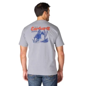 Camicia da uomo Irvine a vestibilità comoda con grafica a cavallo