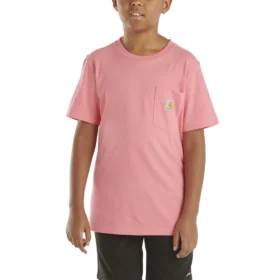 Camicie a maniche corte con taschino per bambini (neonati/bambini/ragazzi)