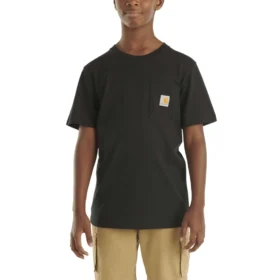 Camicie a maniche corte con taschino per bambini (neonati/bambini/ragazzi)