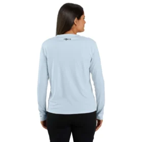 Camicie da donna Force Sun Defender UPF 50+ a maniche lunghe leggere – Camicie con protezione solare