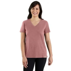 Camicie da donna in Tencel, vestibilità comoda, leggera e traspirante, con scollo a V