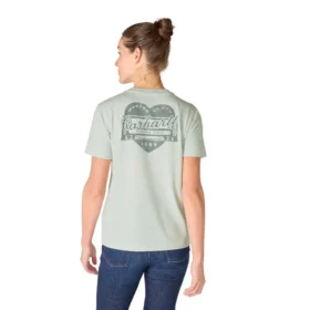 Camicie da donna Irvine dalla vestibilità comoda con grafica Heritage Heart