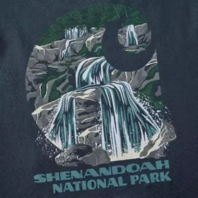 Camicie da uomo con grafica del Parco Nazionale di Shenandoah