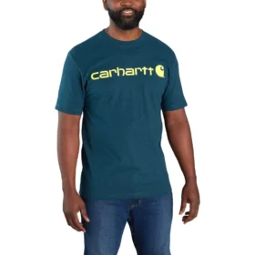 Camicie da uomo Dearborn a vestibilità ampia e tessuto pesante con logo