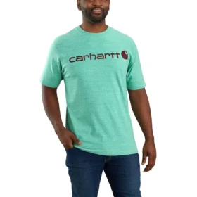 Camicie da uomo Dearborn a vestibilità ampia e tessuto pesante con logo